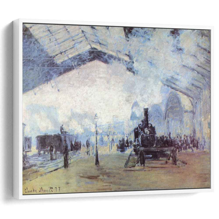 Saint-Lazare Gare, Normandy Train by Claude Monet