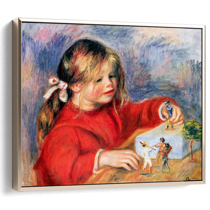 Claude Renoir at play Sun (1905) by Pierre-Auguste Renoir