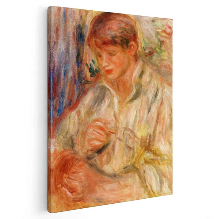 Claude Renoir Potting (1916) by Pierre-Auguste Renoir
