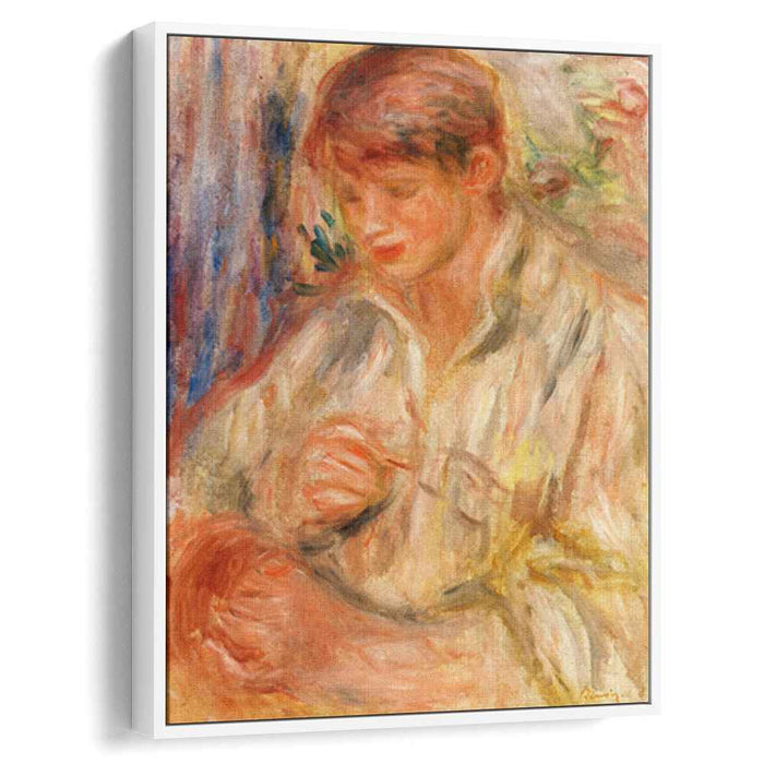 Claude Renoir Potting (1916) by Pierre-Auguste Renoir