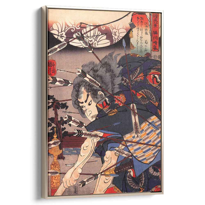 Clearing water at Horikawa by Utagawa Kuniyoshi