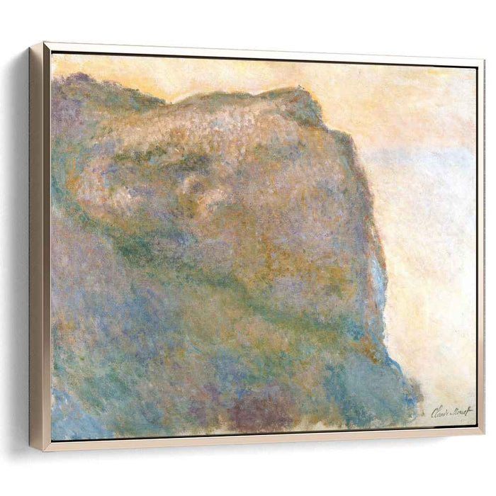 Cliff at Petit Ailly (1896) by Claude Monet