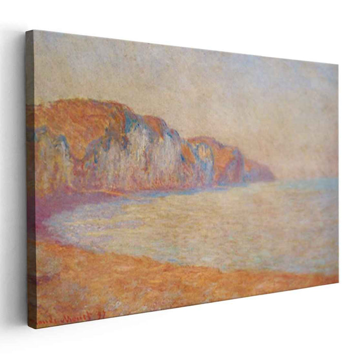 Cliff at Pourville in the Morning (1897) by Claude Monet