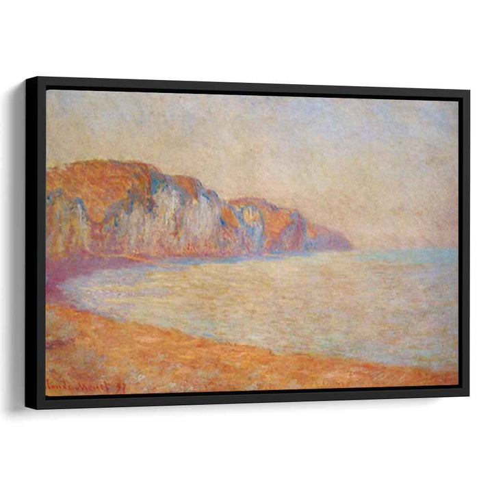 Cliff at Pourville in the Morning (1897) by Claude Monet