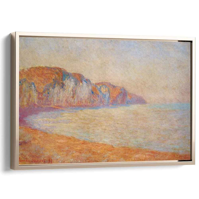Cliff at Pourville in the Morning (1897) by Claude Monet
