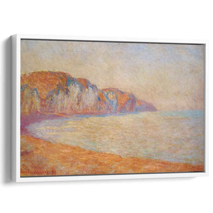 Cliff at Pourville in the Morning (1897) by Claude Monet