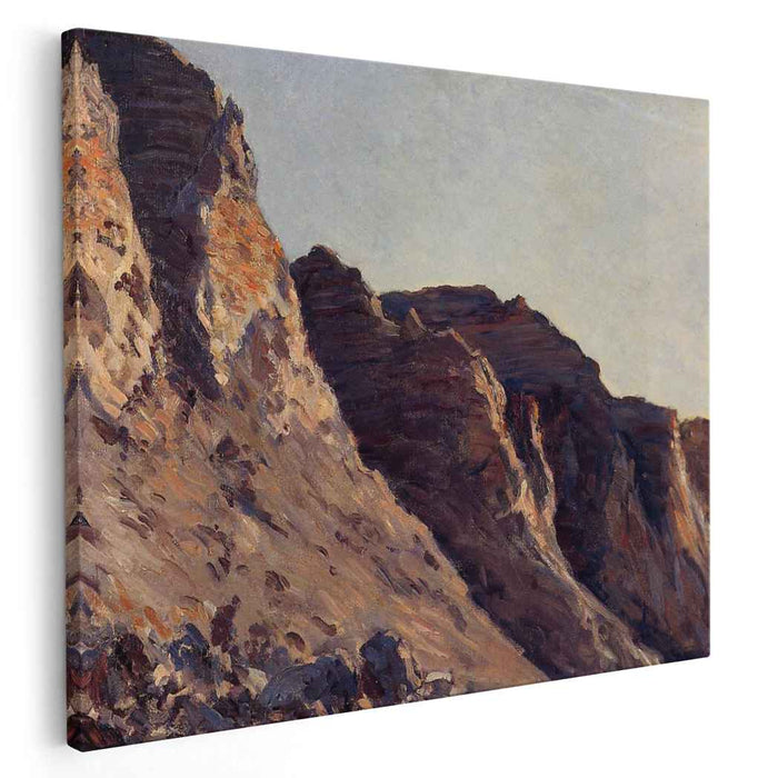 Cliff at Villers sur Me (1880) by Gustave Caillebotte