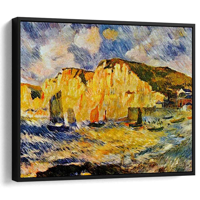 Cliffs (1883) by Pierre-Auguste Renoir