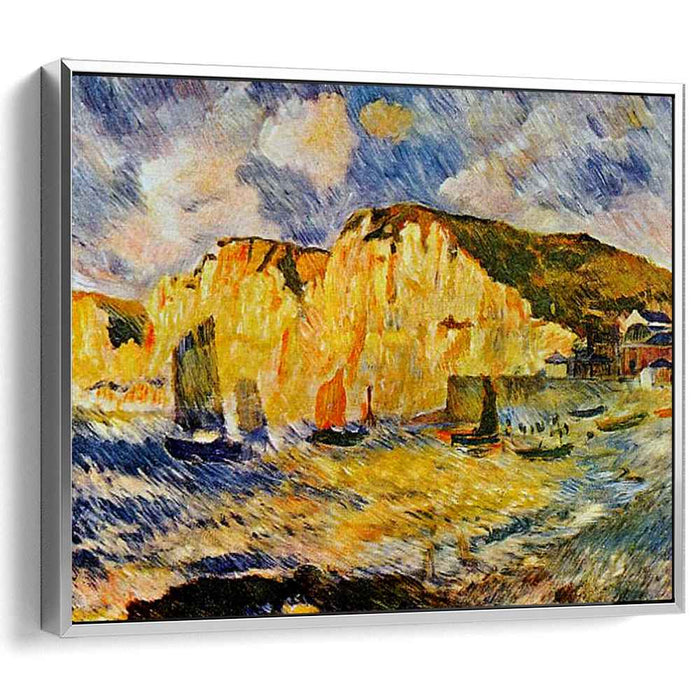 Cliffs (1883) by Pierre-Auguste Renoir