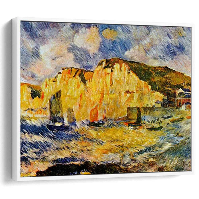 Cliffs (1883) by Pierre-Auguste Renoir