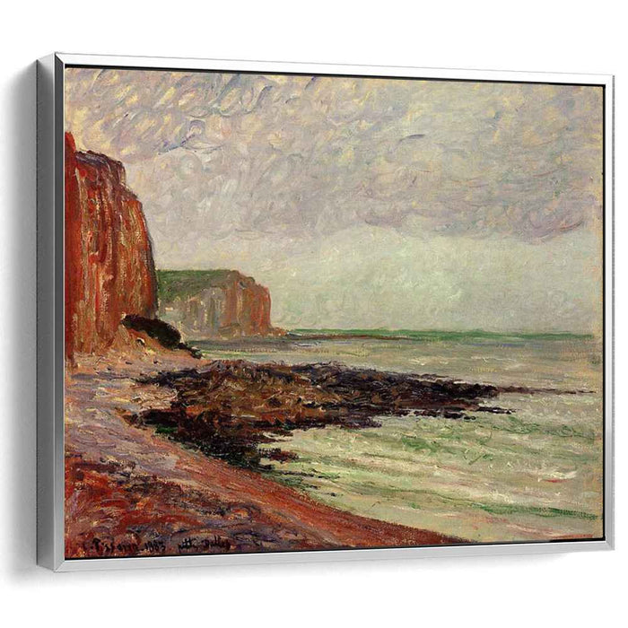 Cliffs at Petit Dalles (1883) by Camille Pissarro