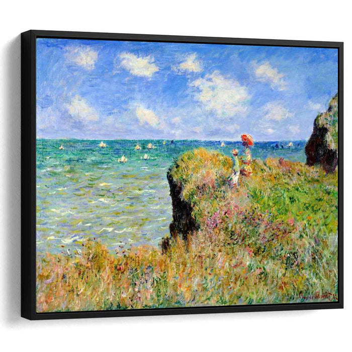 Clifftop Walk at Pourville (1882) by Claude Monet