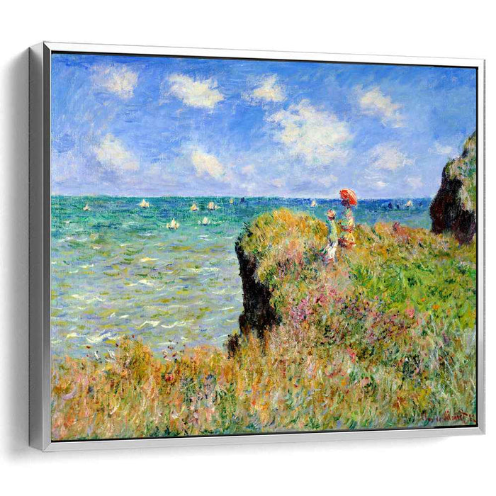 Clifftop Walk at Pourville (1882) by Claude Monet