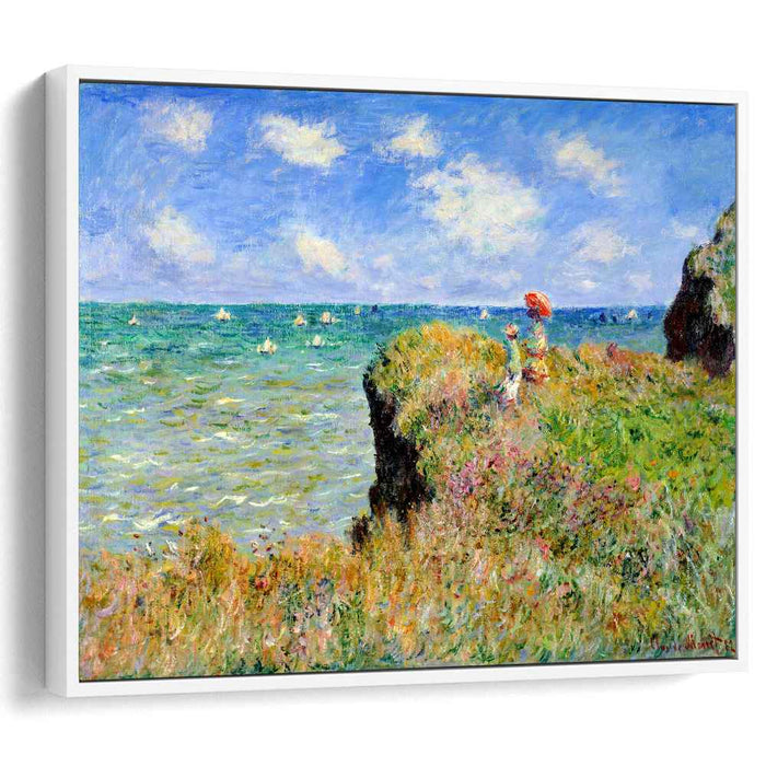 Clifftop Walk at Pourville (1882) by Claude Monet