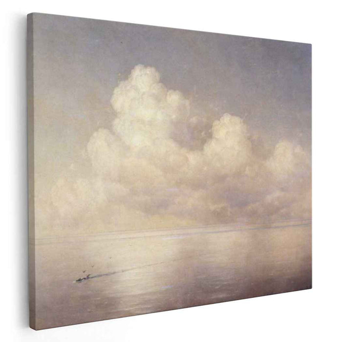 Clouds above a sea calm (1889) by Ivan Aivazovsky