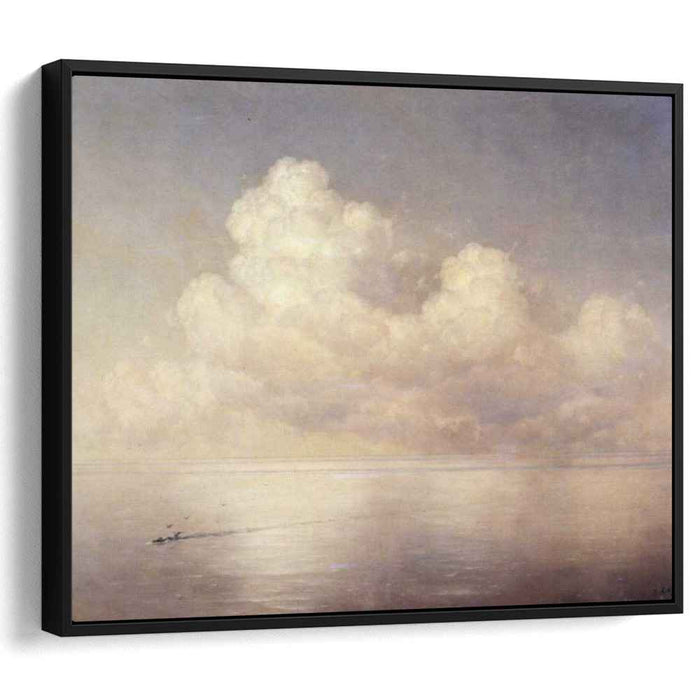 Clouds above a sea calm (1889) by Ivan Aivazovsky