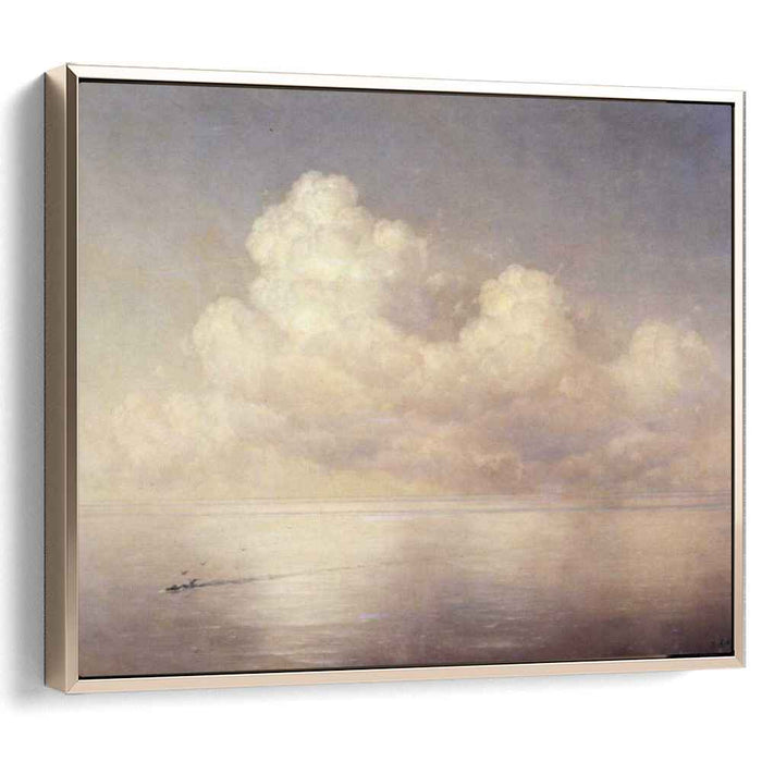 Clouds above a sea calm (1889) by Ivan Aivazovsky