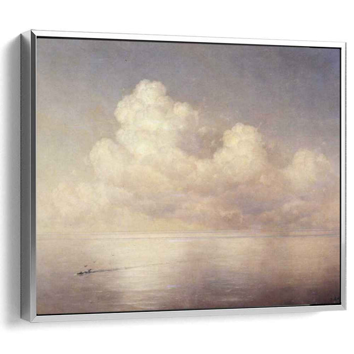 Clouds above a sea calm (1889) by Ivan Aivazovsky
