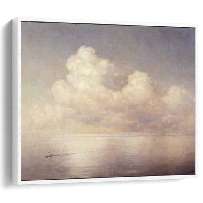 Clouds above a sea calm (1889) by Ivan Aivazovsky