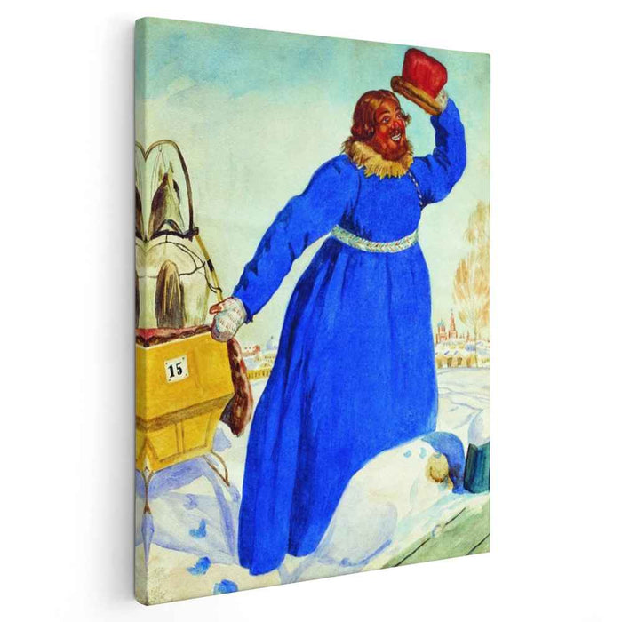 Coachman (1920) by Boris Kustodiev