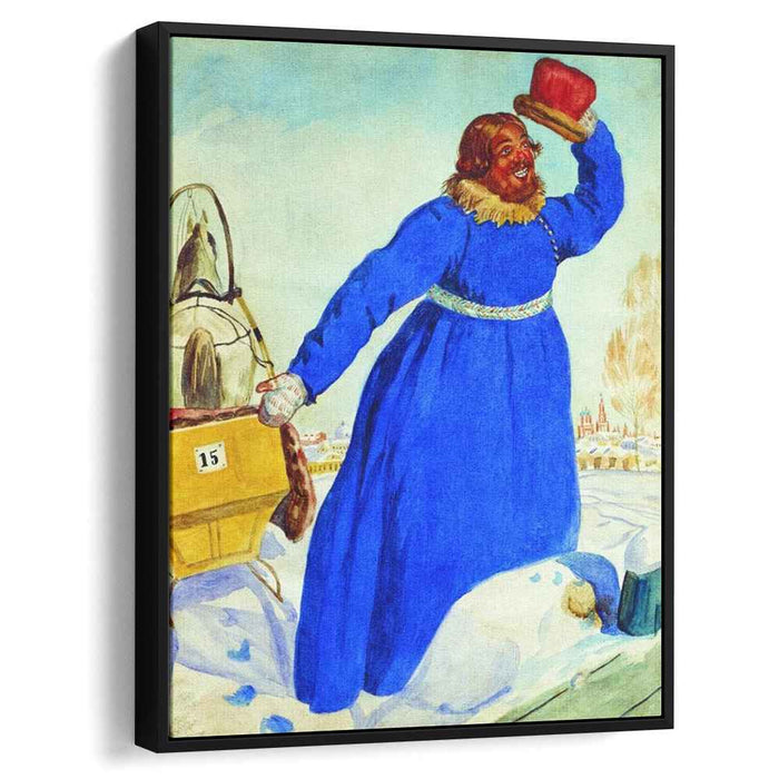 Coachman (1920) by Boris Kustodiev