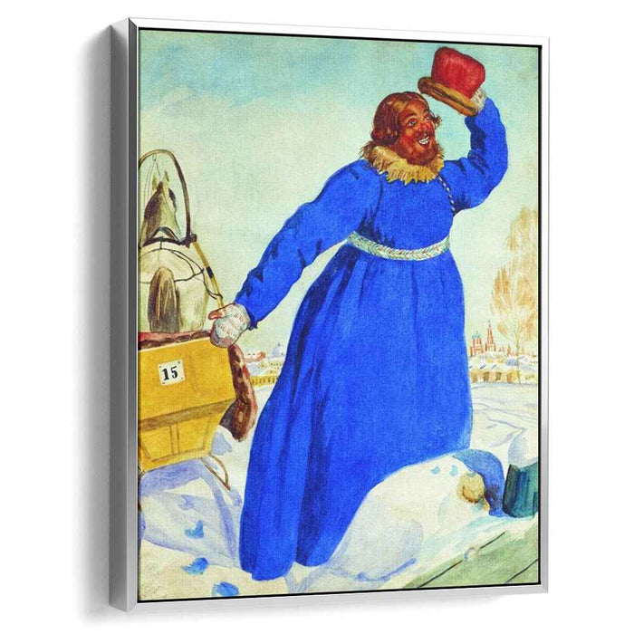 Coachman (1920) by Boris Kustodiev