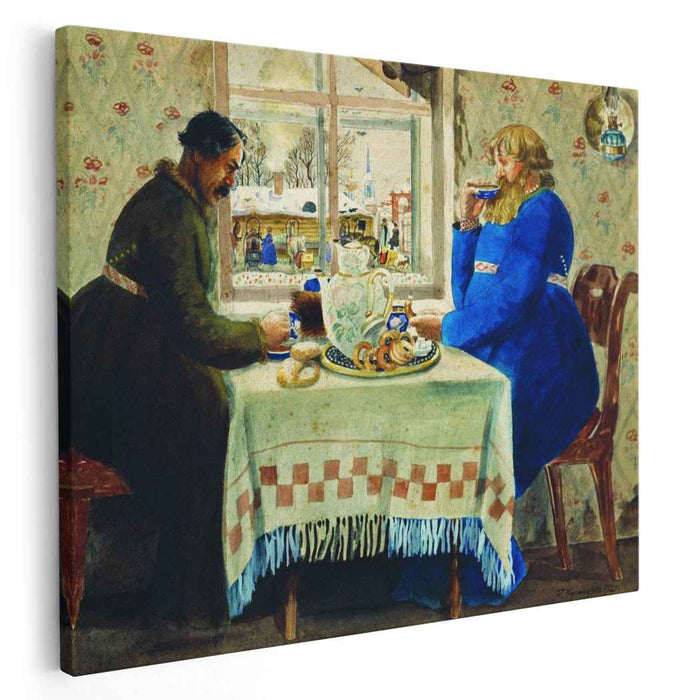 Coachman at Traktir (1920) by Boris Kustodiev