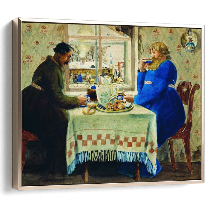 Coachman at Traktir (1920) by Boris Kustodiev