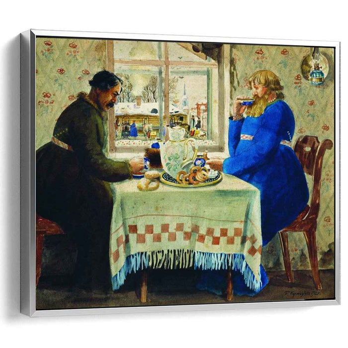 Coachman at Traktir (1920) by Boris Kustodiev