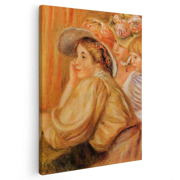 Coco and Two Servants (1910) by Pierre-Auguste Renoir