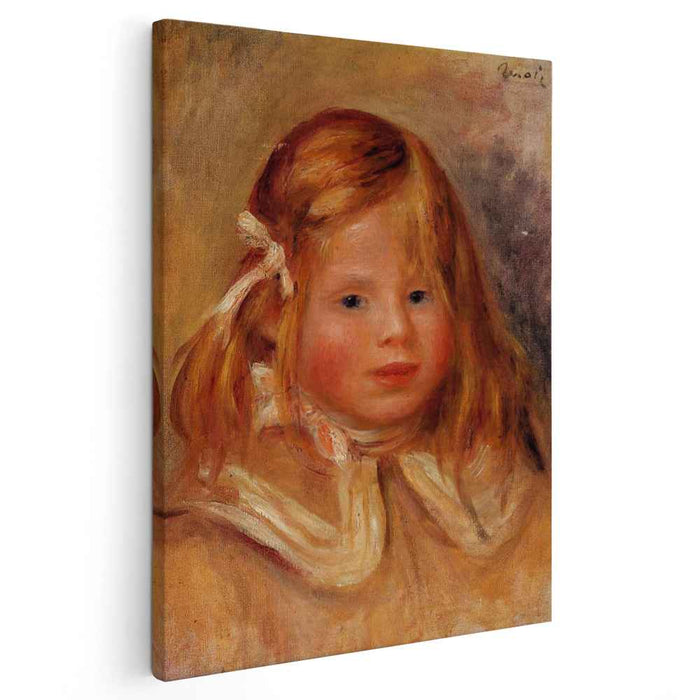 Coco in a Red Ribbon (1905) by Pierre-Auguste Renoir