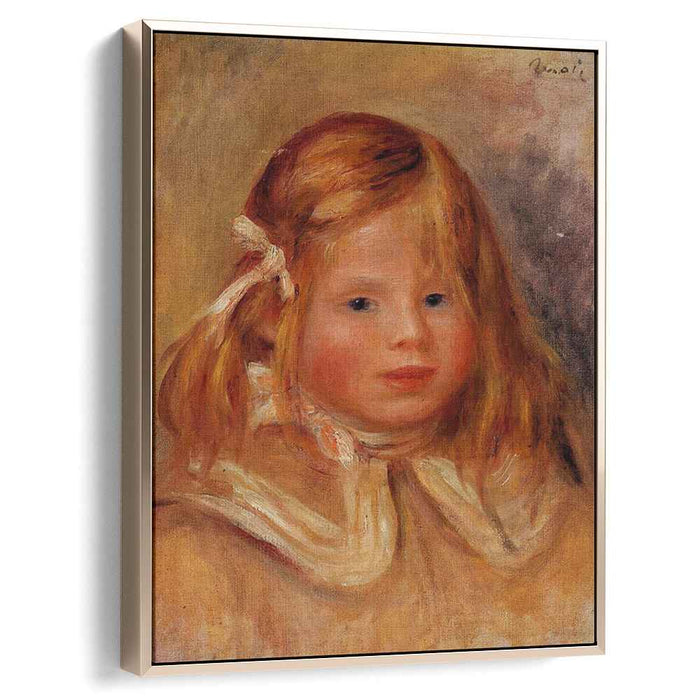 Coco in a Red Ribbon (1905) by Pierre-Auguste Renoir