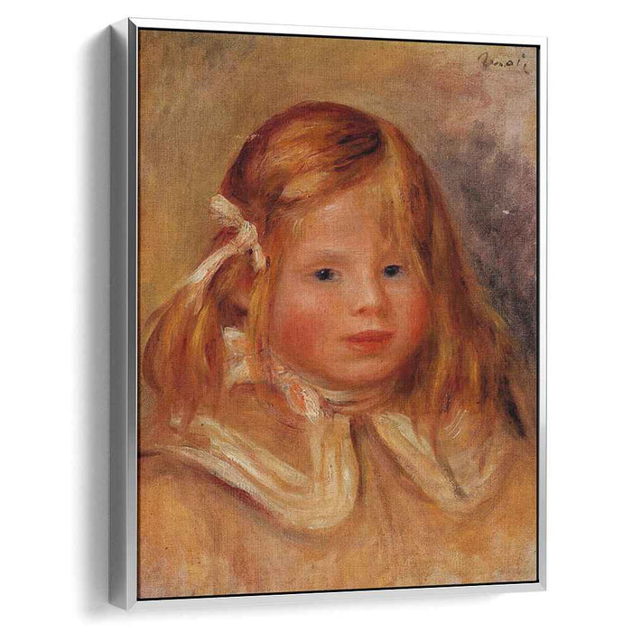 Coco in a Red Ribbon (1905) by Pierre-Auguste Renoir