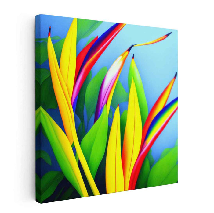 Enchanted Flora Reverie: Luminous Botanical Dream Canvas Art
