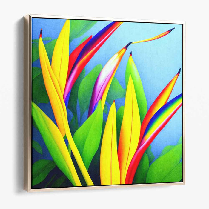 Enchanted Flora Reverie: Luminous Botanical Dream Canvas Art