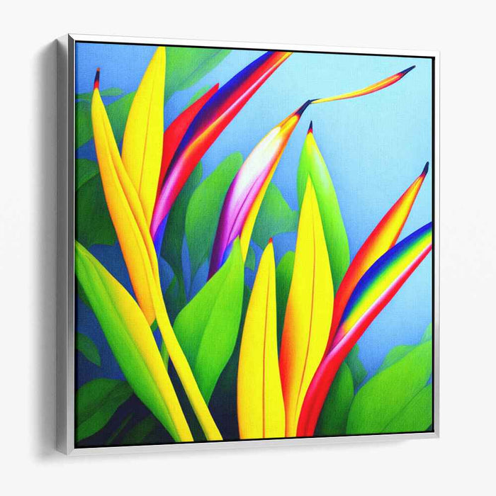 Enchanted Flora Reverie: Luminous Botanical Dream Canvas Art