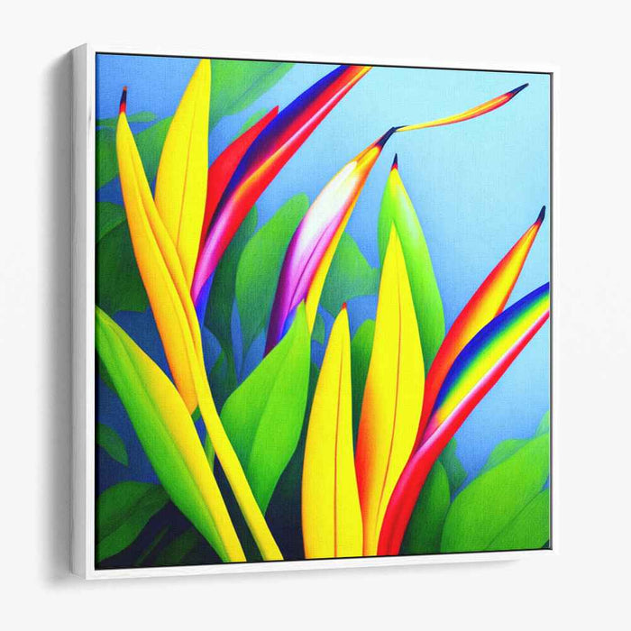 Enchanted Flora Reverie: Luminous Botanical Dream Canvas Art