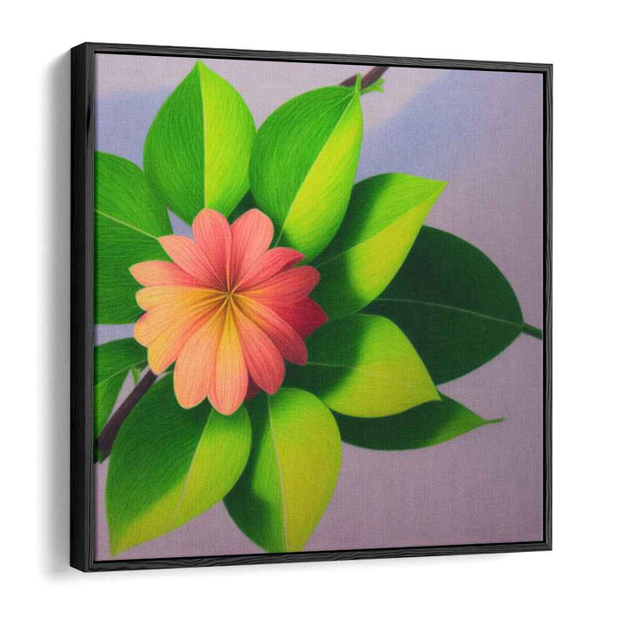 Blossoms in Bold Splendor: Hyper-Realistic Floral Canvas Art Print