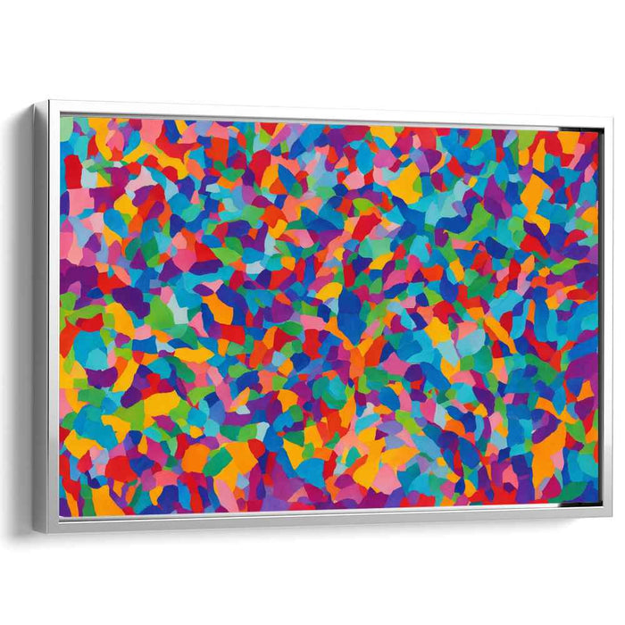 Vibrant Melody Unveiled: A Symphony of Color Canvas Art Print