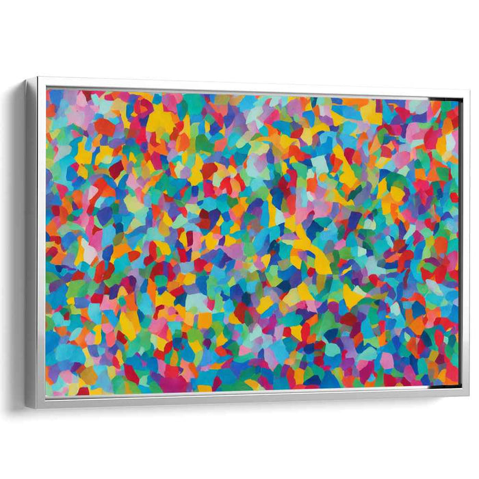 Color Harmony Melody Canvas Chaos: A Symphony of Color Abstract Canvas Art