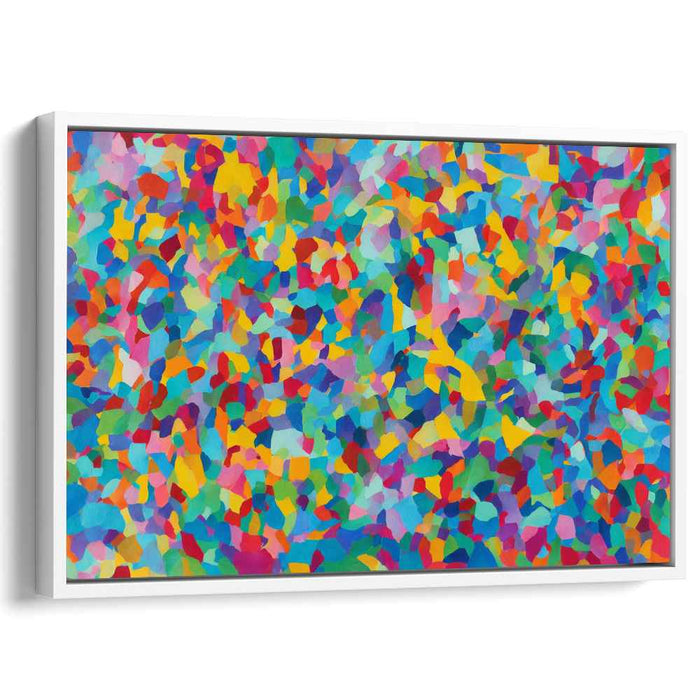 Color Harmony Melody Canvas Chaos: A Symphony of Color Abstract Canvas Art
