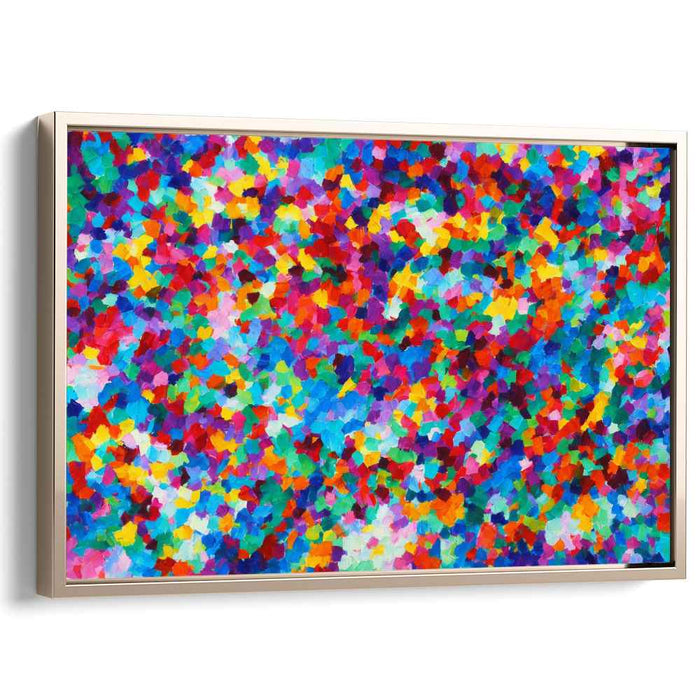 Energy Beyond Boundaries: Dynamic Abstract Expressionist Canvas Art