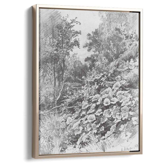 Coltsfoot (1878) by Ivan Shishkin