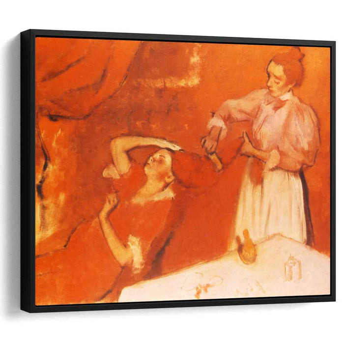 Combing the Hair (1895) by Edgar Degas