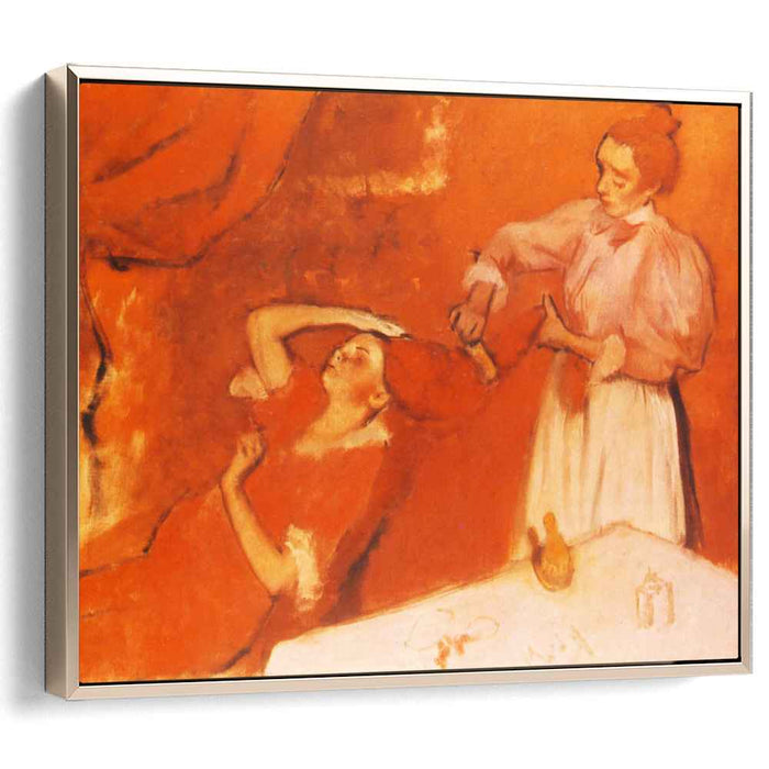 Combing the Hair (1895) by Edgar Degas