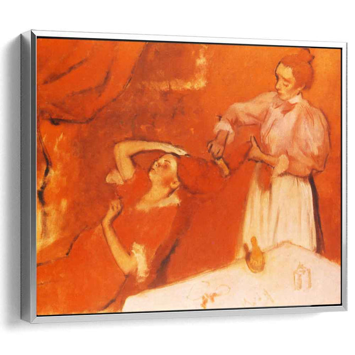 Combing the Hair (1895) by Edgar Degas