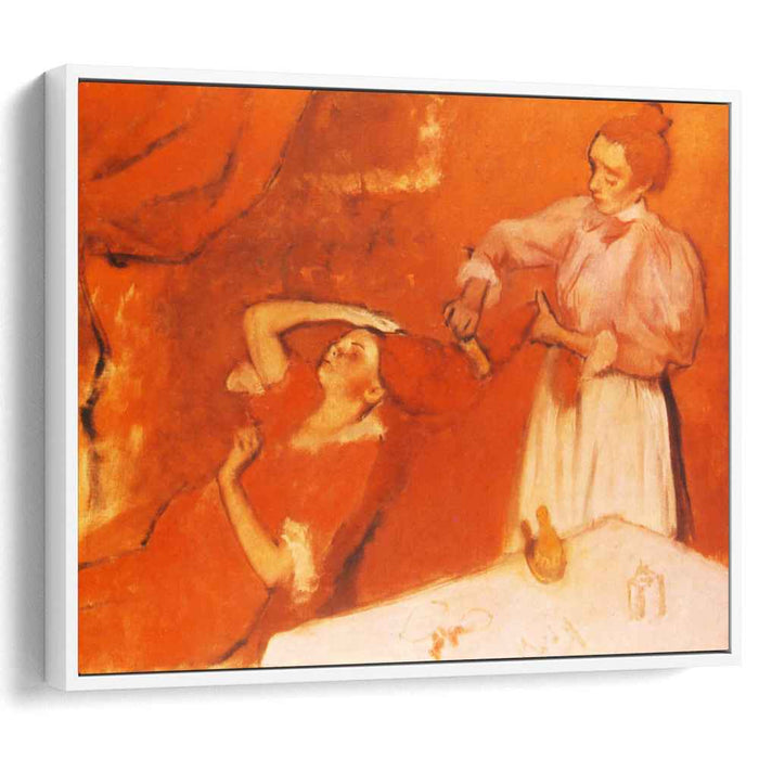 Combing the Hair (1895) by Edgar Degas