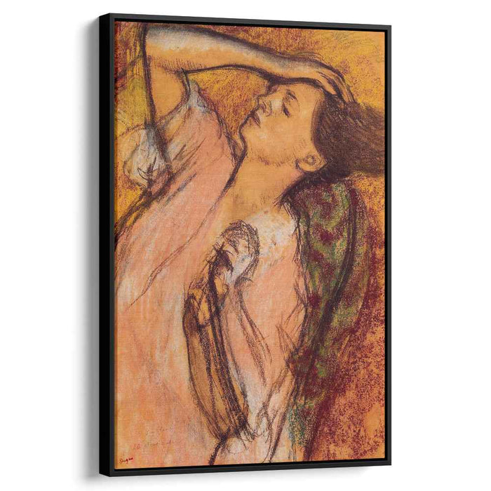 Combing the Hair (1895) by Edgar Degas