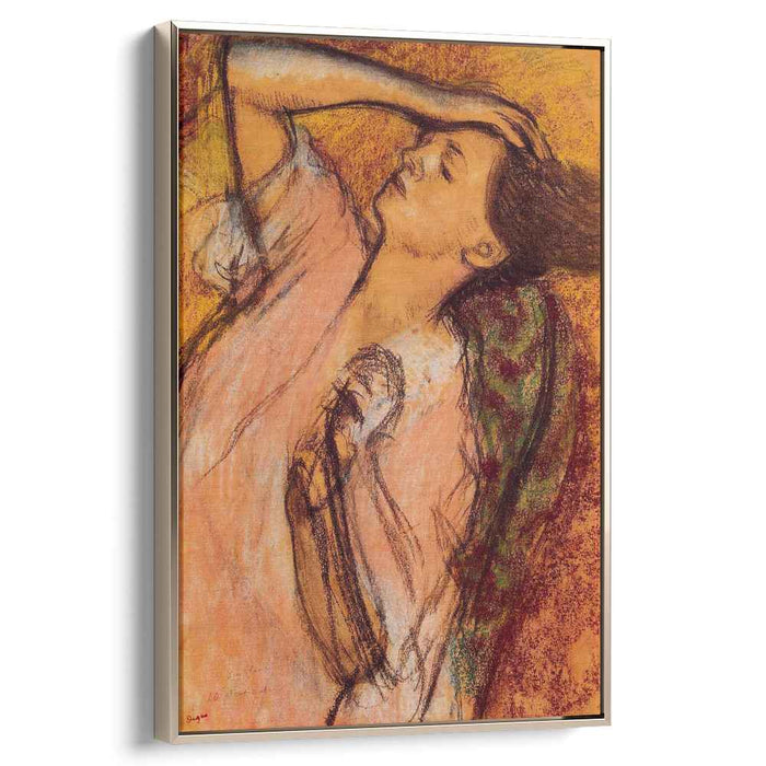 Combing the Hair (1895) by Edgar Degas