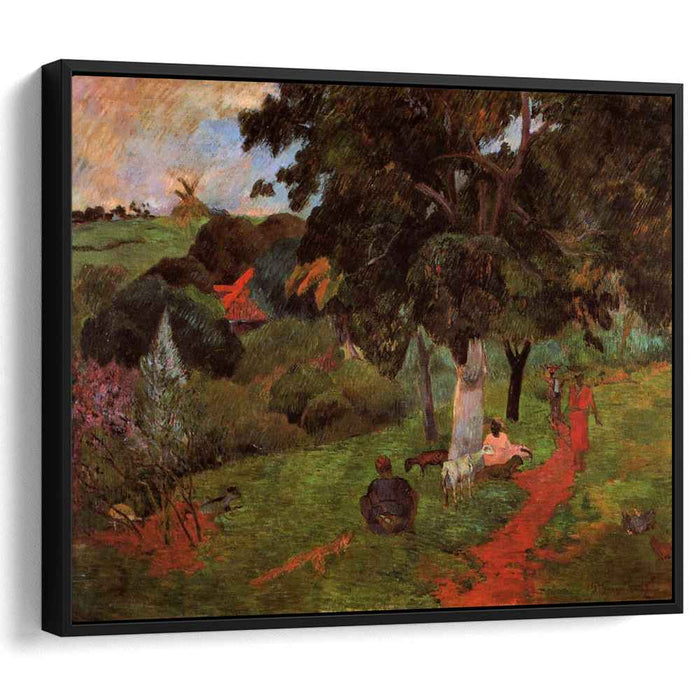 Coming and going, Martinique by Paul Gauguin